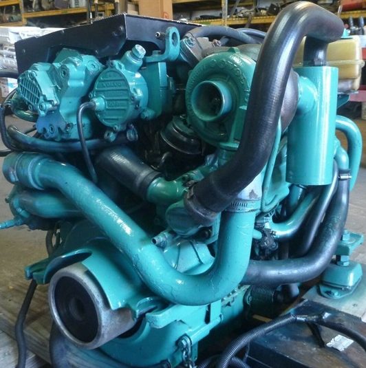 Volvo Penta D-3 190 HP Marine Diesel Engine
