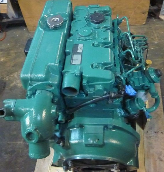 Volvo Penta D2-55F 55hp Marine Diesel Engine Volvo Penta D2-55F 55hp Marine Diesel Engine
