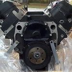 New 7.4L,454 Gen VI GM Marine Base Engine