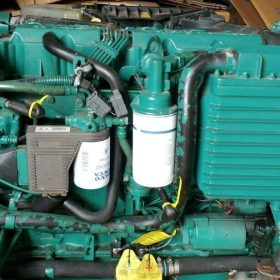 Volvo Penta KAMD44P-B used inboard diesel engine with gearbox